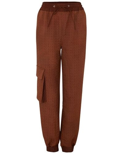 Nocturne jogger Trousers - Brown