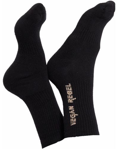 Sarah Regensburger Vegan Rebel Socks - Black