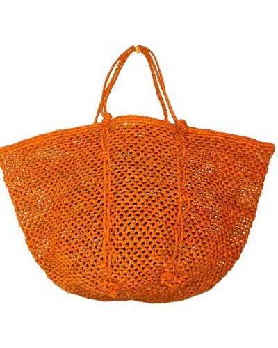 Zanatany Concepts Sinah- Orange Tote Bag