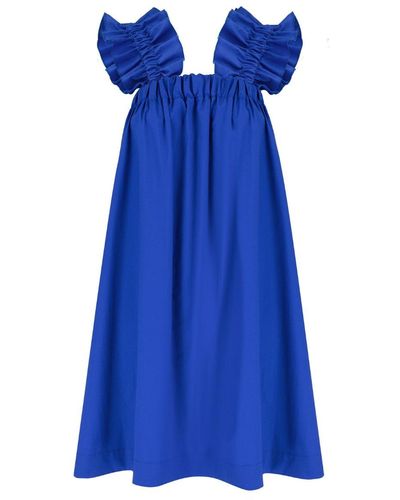 Monica Nera Maya Dress - Blue