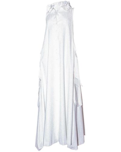 DANEH Utility Chic Dress - White