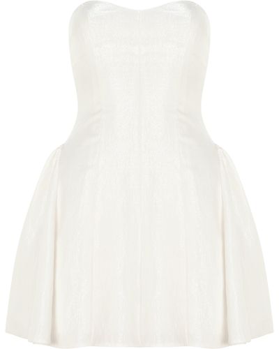 Khéla the Label Crush Chronicles Mini Dress In - White