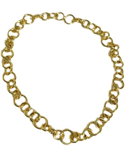 Lily Flo Jewellery Stardust Three And Fourmm Chain Link Bracelet - Metallic