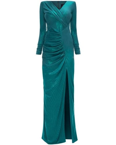 Angelika Jozefczyk Shiny Evening Gown Aurora Emerald - Green