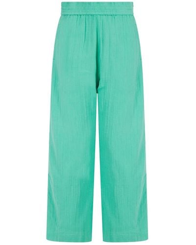 Dancing Leopard Halo Tahiti High-waisted Trousers In Mint - Green