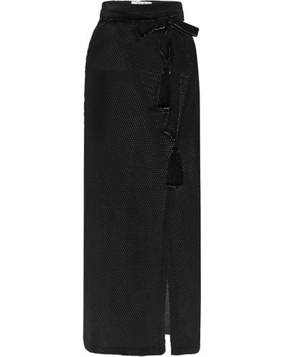 ARMS OF EVE Verona Wrap Skirt - Black