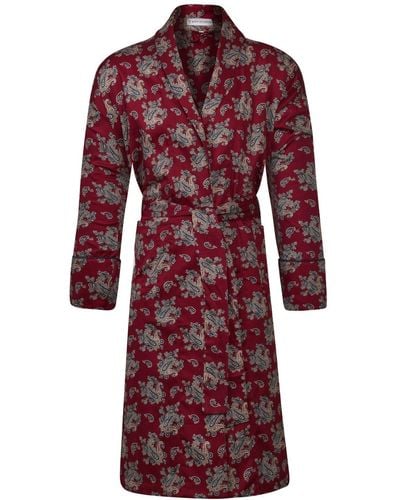 Bown of London Lightweight Dressing Gown - Purple