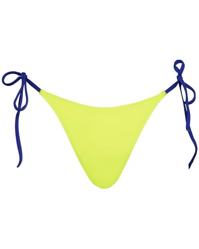 Noire Swimwear Tanning Neon Yellow Bottom