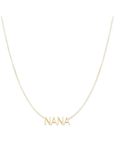 Maya Brenner Nana Necklace - Metallic