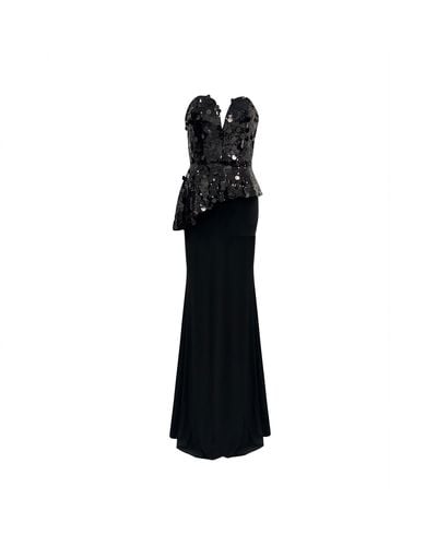 Meraki Official Mirror Jersey Gown - Black