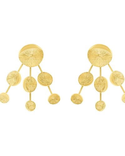 Sophie Simone Designs Sputnik Earrings - Metallic