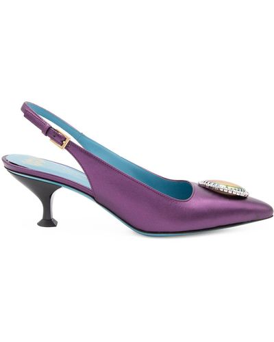 Valentina Rangoni Docile Pump Norma Etolle - Blue