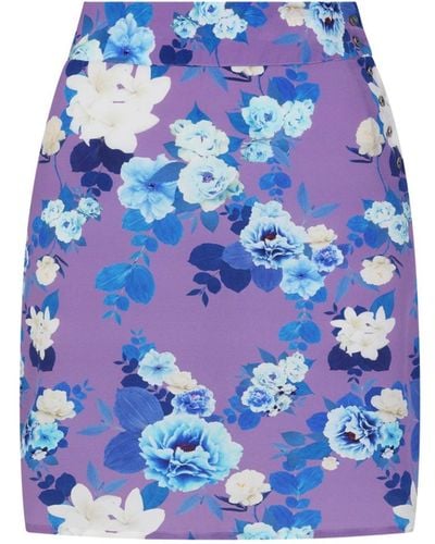 Sophie Cameron Davies Floral Mini Skirt - Multicolour