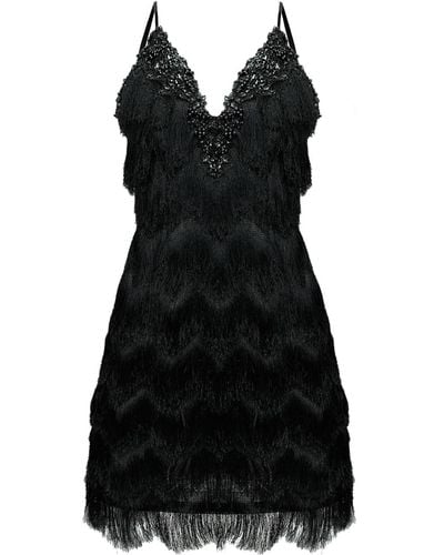 Angelika Jozefczyk Gatsby Cocktail Dress - Black