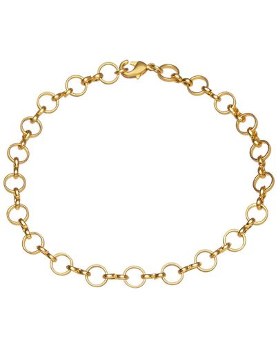 Mirabelle Little Circle Chain Bracelet - Metallic