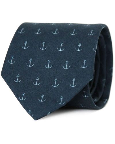 Tom Astin Ahoy! Necktie - Blue