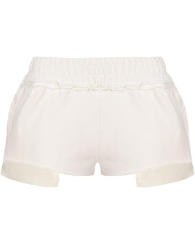 Khéla the Label Lovestruck Shorts In Ivory - White