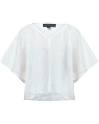 Helen Mcalinden Quinn Linen Shirt - White