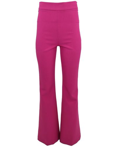 Theo the Label Daphne High-waist Bootcut Pant - Pink
