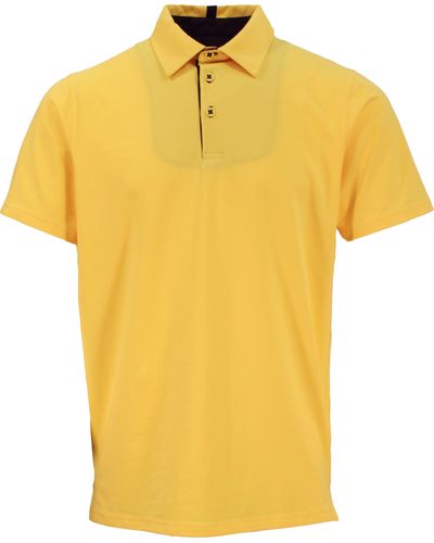 lords of harlech Pietro Polo Shirt - Yellow