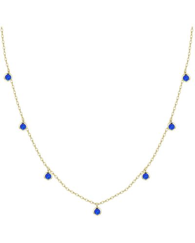 KAMARIA Opal Dew Drops Reversible Necklace - Metallic