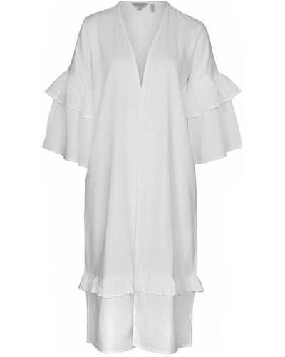 IMAIMA The Avira Kimono In - White