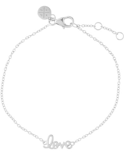 Cartilage Cartel Love Bracelet - White