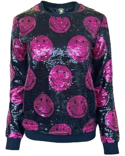 Any Old Iron X Smiley Pink Sweatshirt