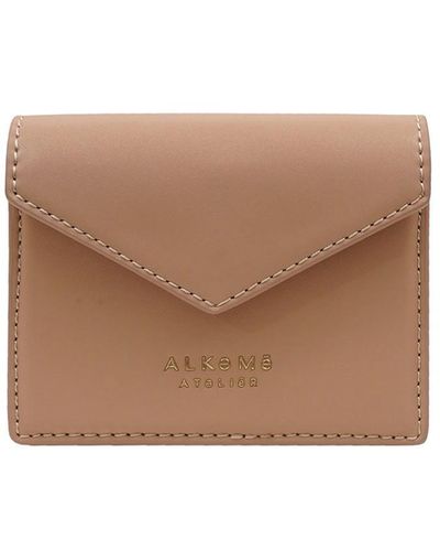 ALKEME ATELIER Fire Mini Wallet - Brown