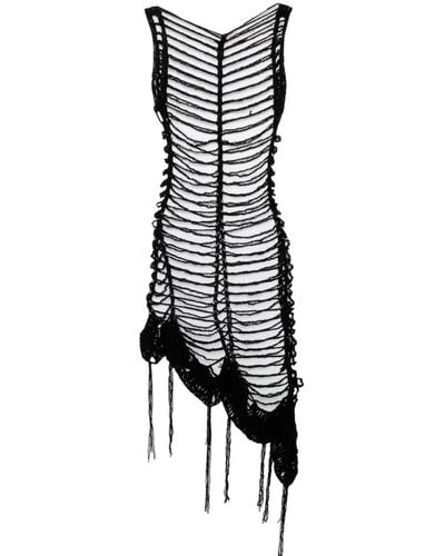 Paloma Lira Spiderweb Dress - Black