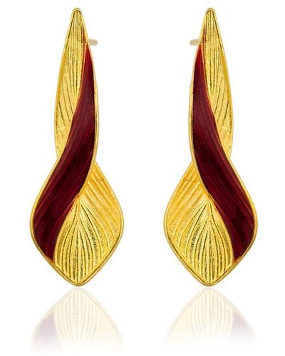 Milou Jewelry & Gold Infinity Earrings - Metallic
