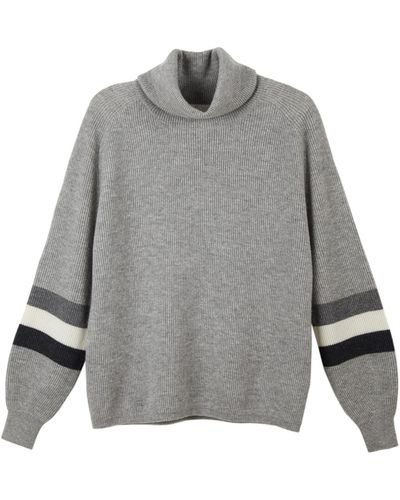 Cove Rosa Roll Neck Sweater - Gray