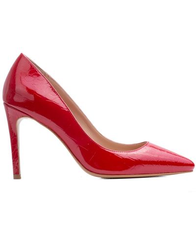 Ginissima Alice Stiletto Patent Leather Shoes - Red