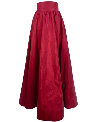 Celeni Ardebil Maxi Skirt - Red