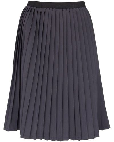 Le Réussi Classy Pleated Skirts - Blue