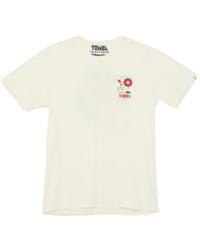 TIWEL Ubt-felicity T-shirt By Un Buen Tipo - White
