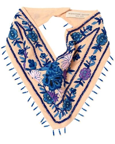 Mignonne Gavigan Neutrals / Nabil Bandana - Blue