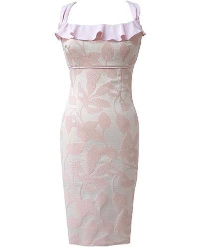 Mellaris Cora Dress Pale Pink - Gray