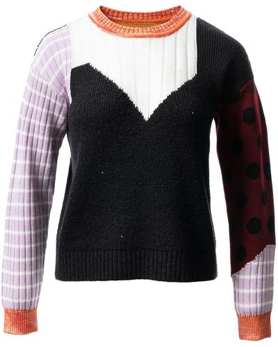 Fully Fashioning Keller Sweater - Black