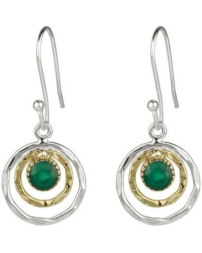 Charlotte's Web Jewellery Infinity Universe Earrings - Green