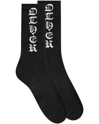 Other Other Old English Socks - Black