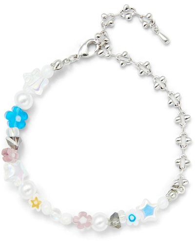 Undefined Jewelry Cotton Candy Bracelet Mmrz - White