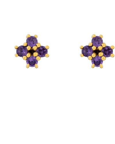Lavani Jewels Purple Mindy Piercing - Blue