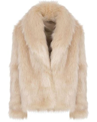 Maeve Neutrals Venice Faux Fur - Natural