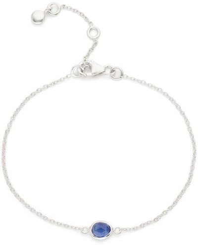 Auree Hampton Sapphire & Sterling Silver Bracelet - White