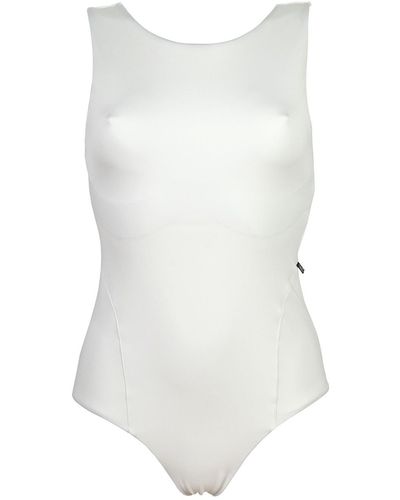 Free Society Athena Swimsuit In Ecru - White