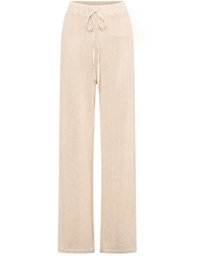 ARMS OF EVE Neutrals Positano Pants - Natural