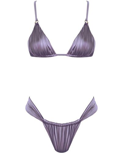 Movom Tate Triangle Bikini - Purple