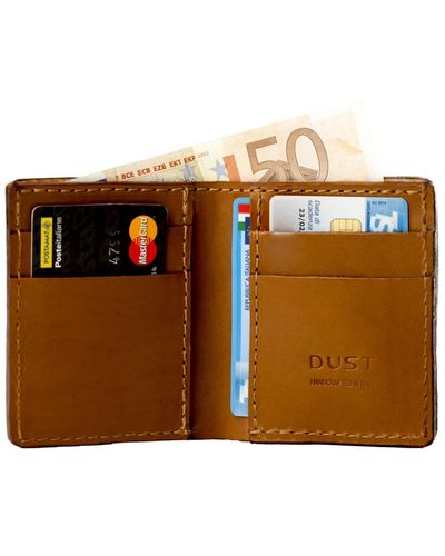 THE DUST COMPANY Leather Wallet Brown