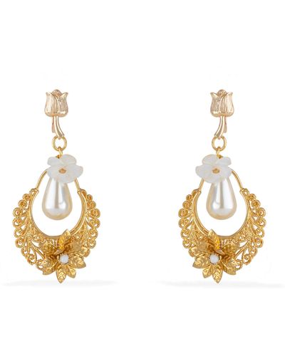 Pats Jewelry Sissi Hoop Earrings - Metallic